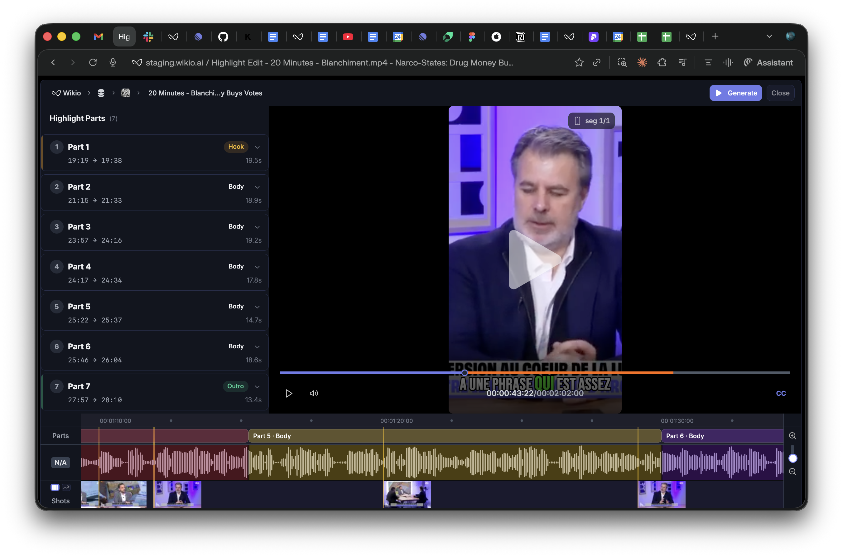 Short Clips Editor